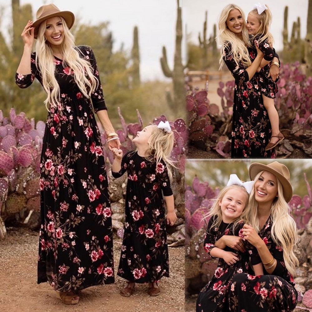 dress for mom and daughter